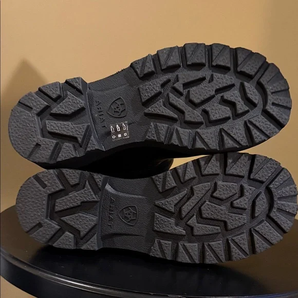 Black Leather Ariat Boots - Picture 2 of 7